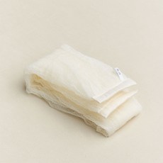 MOJOU魔綢去角質刷背巾，3D立體編織加長設計，輕鬆清潔背部，台灣製造, 米白, 1個