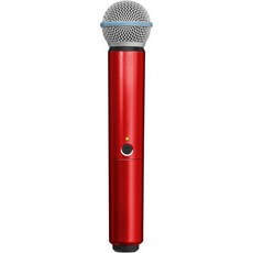 슈어 WA712PNK 색상 손잡이 전용 BLX2PG58 무선 송신기용 핑크, Red_BLX2/SM58 or BLX2/BETA58A