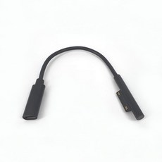 TYPE-C 轉 Surface Pro 3 4 5 6 7 GO GO2 變壓器充電線，Type-C充電，輕巧便攜，多型號適用, 1個