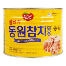 동원참치 살코기 라이트 스탠다드 덕용, 1.88kg, 1개