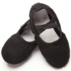 여아/남아/성인 기본천 발레슈즈(블랙) 슈즈 지퍼백 증정