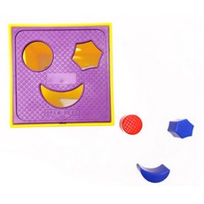 형상 모양 퍼즐 3세이상 유아용 도형맞추기 교구 유치원 학습놀이 함께놀기