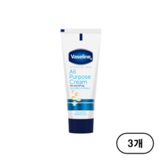 바세린 올 퍼포즈 크림, 40g, 3개