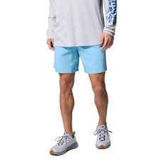 Columbia 남성용 PFG 백캐스트 IV 퀵 드라이 수영 반바지 빈티지 블루 미디엄 x 8