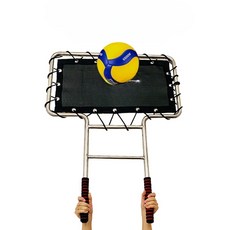 배구 블로킹 지주대 보드 서브 블로커 트레이닝 연습, T형 차단기, 1개