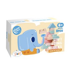 Wonder Child 馬卡龍軟積木-11PCS 台灣製造, 1個