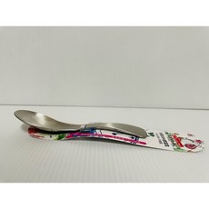 304不鏽鋼兒童湯匙，平底匙設計，安全材質，寶寶自主進食好幫手，一入, Silver, 1個, Spoon only