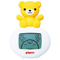 피죤 온습도계, 곰돌이 (옐로우), 1개