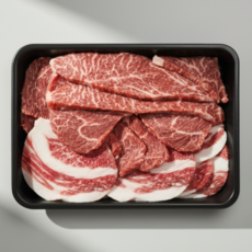 투뿔 1++ 한우 특수부위 모듬세트 소고기 구이용, 1개