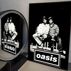 밴드 포스터 룸 벽 예술 장식 홈바 침실 방수 스티커, 9. Black9