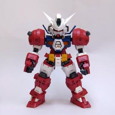 비브랜드 AGE-1 Titus 건담 22cm 종이 접기 공예 만들기 DIY 키트 페이퍼 토이 크래프트, 건담 (절단), 1개