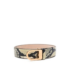 케이트 스네이크 스킨 이펙트 버클 벨트