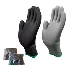 PU 팜피드 손바닥코팅 장갑 M, 50개, 블랙