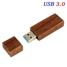 JASTER USB 3.0 로고 메모리 스틱 플래시 드라이브 Pendrive 4GB 디스크 결혼 선물, 03 Walnut wood no box, 03 4GB