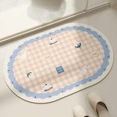 가구 규조류 흡수 속건 발매트, 1개, 케이크