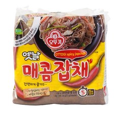 오뚜기 옛날 매콤잡채 봉지 (77.5GX4) 77.5G, 1세트