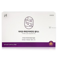 안국건강 아이원 루테인지아잔틴 플러스, 90정, 1개