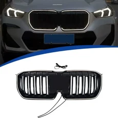 BMW X1 U11 2023-2025 조명형 LED 프론트 키드니 그릴 듀얼 라인 RGB 라이트 호환