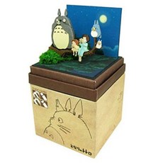 지브리 모형 집 종이접기모형 이웃집토토로 마녀배달부키키 라퓨타 센과치히로의 행방불명, MP07-89