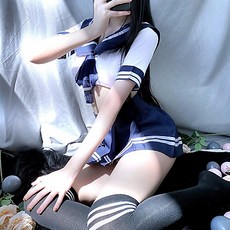GLAM DIVV 性感水手服校服活動角色扮演學校風格服裝 萬聖節