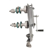 68大雙鋁錠廢片拆片機繞線器，手動家用毛線纏繞機, 1個, 68雙錠拆片機（無支撐腳架）, 68雙錠拆片機（無支撐腳架）