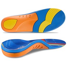 기능성 아치깔창 족저근막염 평발용 충격 흡수 발 피로 완화