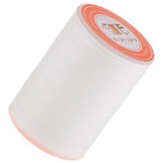 HAIMINGJUN 밀랍 실 0.45mm 폴리 에스터 바느질 바느질 가죽 공예 팔찌, 화이트