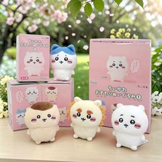 먼작귀 치이카와 싯팅 인형 앉은 누이 마스코트 피규어, 1개
