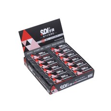 SDI 手牌 輕感黏屑型 橡皮擦 臺灣製 PE-15B, 1個