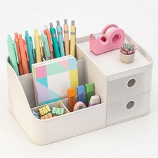 홈닛 데스크 오거나이저 책상 정리함, 1개, 화이트