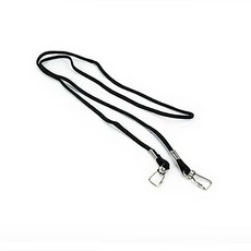 마스크 목걸이 줄 양쪽 검정 마스크 마스크줄 목걸이_ 20275655EA