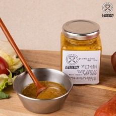 수제소스 스위트 딜 머스타드, 120g, 1개