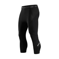 2023 남성용 3/4 압축 바지 운동복 훈련 스타킹 체육관 ​​피트니스 레깅스 스포츠 하의 러닝