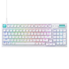 로지텍 G316 8K 커스텀 게이밍 기계식 유선 키보드, 제조사축, T축, 화이트