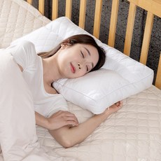 비타그램 듀라텍스 경추베개, 화이트, 1개