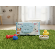 ZLT寵物濕巾60抽 毛孩子專用帶蓋濕紙巾, 2套, 60個裝