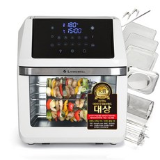 리빙웰 올스텐 에어프라이어 대용량 12리터, 화이트, AF1012