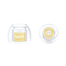 【SpinFit】 OMNI 真無線耳塞套 3D旋轉專利 醫療矽膠材質, 混合色, 2個