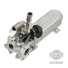 奧斯德 VAG EGR 散熱器 適用於福斯 PASSAT GOLF A3 OCTAVIA (料號: 03G131512L), 1個, 副廠精品,冷卻器本體