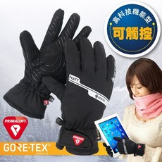 【SNOW TRAVEL】送》保暖防風 防水手套 GORE-TEX PRIMALOFT 觸控手套 機車手套 AR-85, L (男)