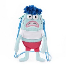 정품 네모바지 스폰지밥 비키니시티 친구들과 시민들 인형 펜던트 가방 선물, 일반포장, 해럴드 가방 11.5x2x22.5cm