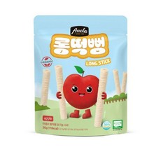 아넬라 유기농 롱떡뻥, 사과맛, 30g, 1개