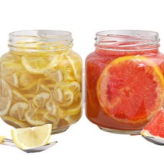 유기농설탕이 들어간 푸릇푸릇 수제과일청 레몬청 자몽청 과일청 딸기청 생강청 생강차 950g 1kg 2kg 대용량 카페 업소용, 01 레몬청 950g (1병), 1개, 1개입