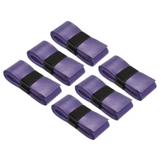 쿠쿠스토어 /12pcs 43.3 "테니스 라켓 그립 테이프 PU 오버 신축성있는 미끄럼 방지 흡수 땀 배드민턴 낚싯, 19 Purple pcs