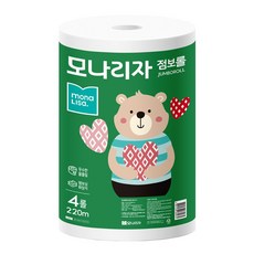 모나리자 점보롤 2겹, 220m, 1개, 4개입