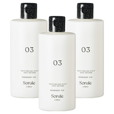 Sorule 모이스트 소프너 미드나잇 피그 03 모이스처리스 스칼프, 3개, 350ml