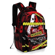 Moduyok 남아 및 남아용 학교 백팩 어린이 청소년 초등학교 중학생 책가방 만 6-18세 아이스하키 원사이즈 456690, 범죄 게임