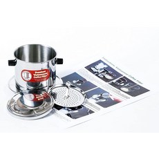 Thang Long 베트남 드리퍼 커피 머신 필터 Trung Nguyen 커피에 적합 - 중력 인서트 엑스트라 라지 (425.2g), 1