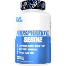 EVLUTIONNUTRITION Phosphatidyl Serine veg capsule, 1罐, 60顆
