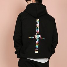 Auraq 大尺碼內刷毛連帽長袖T恤